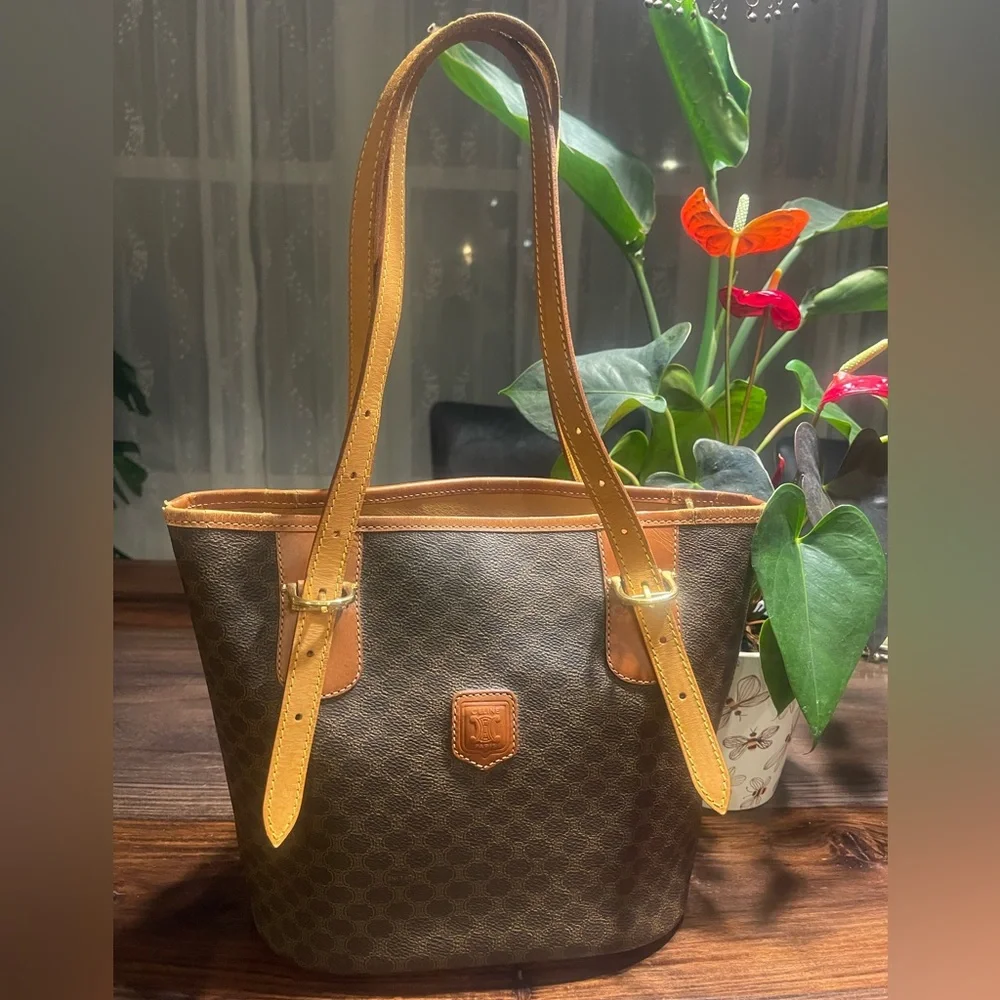 CELINE Macadam Tote Vintage - Picture 1 of 15